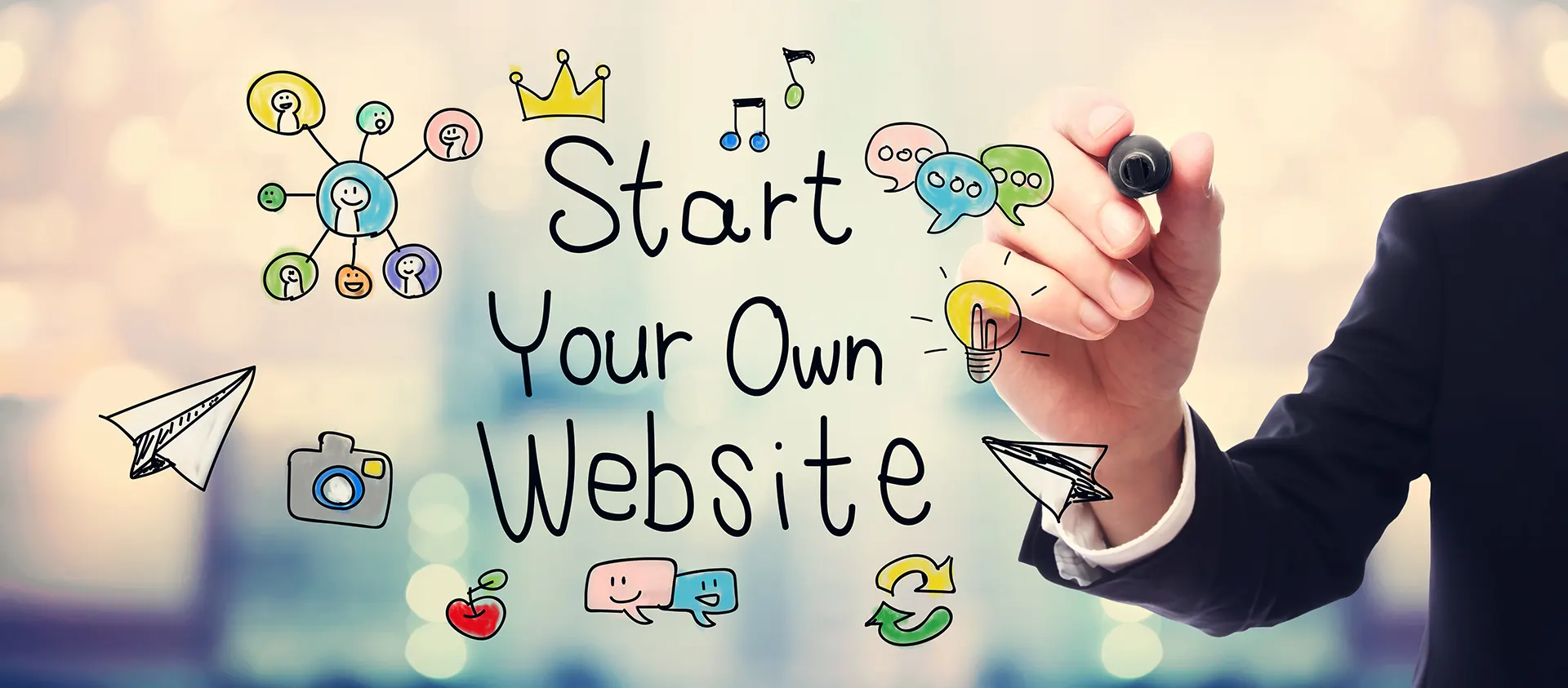 start your own website